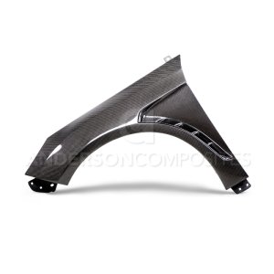 Ford Focus Fender - Front - Anderson Composites - Type-GR - Carbon Fiber - `16-`18 Ford Focus Fender - Front - Anderson Composites - Type-GR - Carbon Fiber - `16-`18